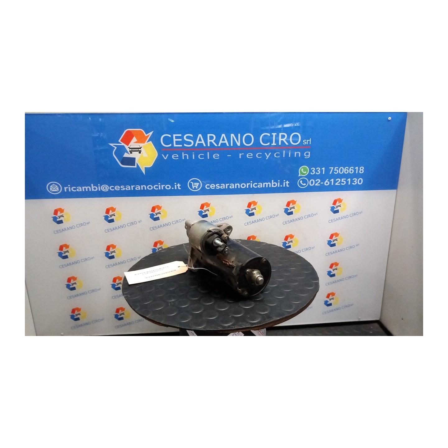 MOTORINO AVVIAMENTO 022 BMW SERIE 3 (E90/E91) (02/05-12/11 204D4 12417798035