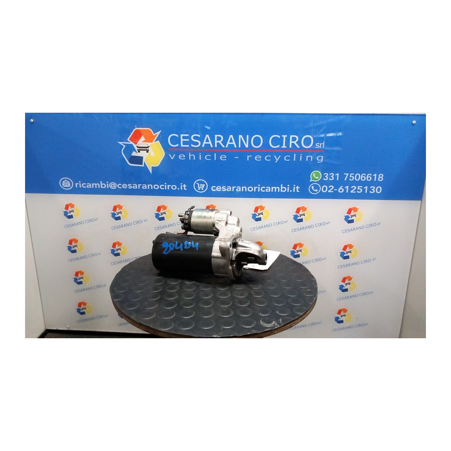 MOTORINO AVVIAMENTO 022 BMW SERIE 3 (E90/E91) (02/05-12/11 204D4 12417798035