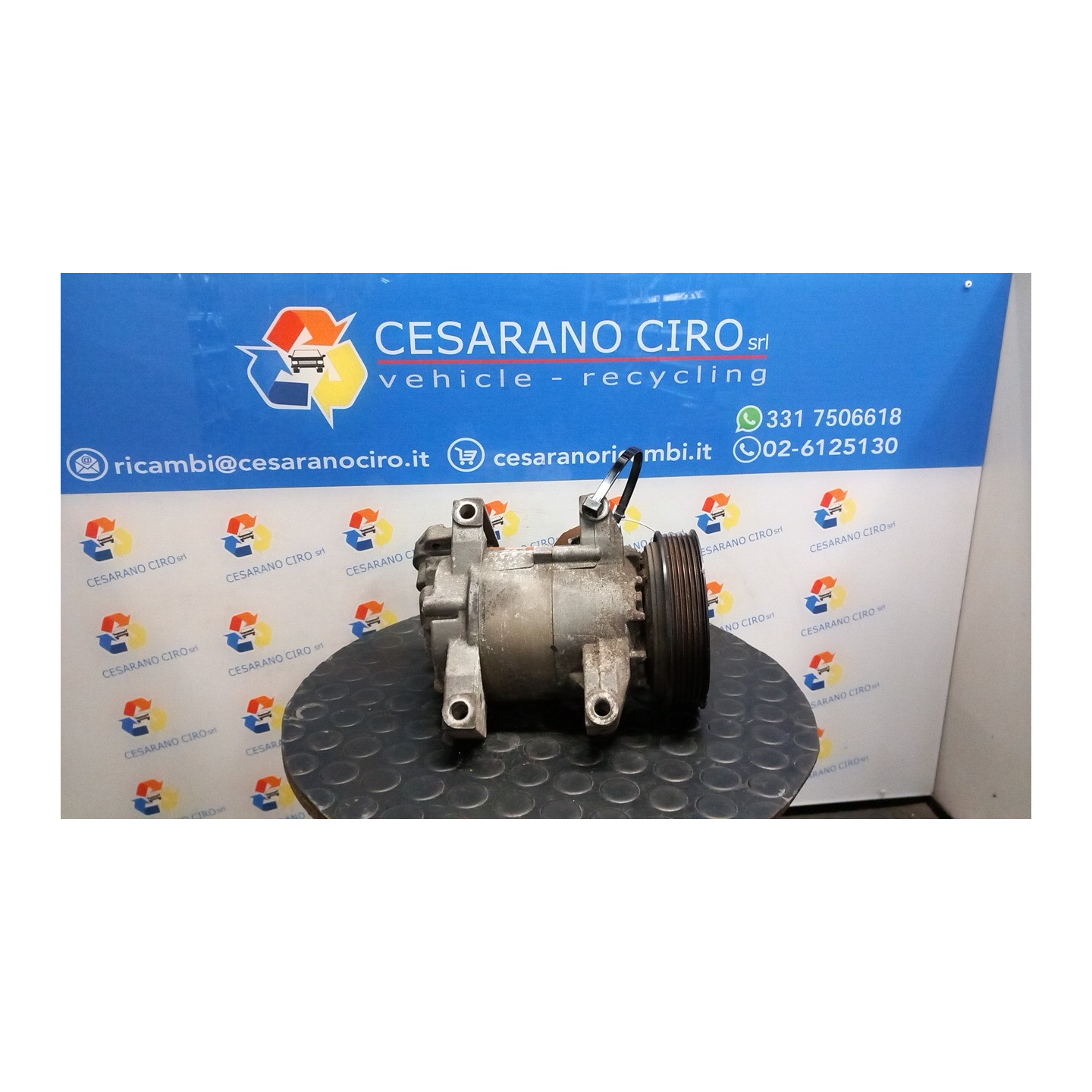 COMPRESSORE A/C 028 NISSAN MICRA (K11E) (09/00-01/03) CG10 926001F710