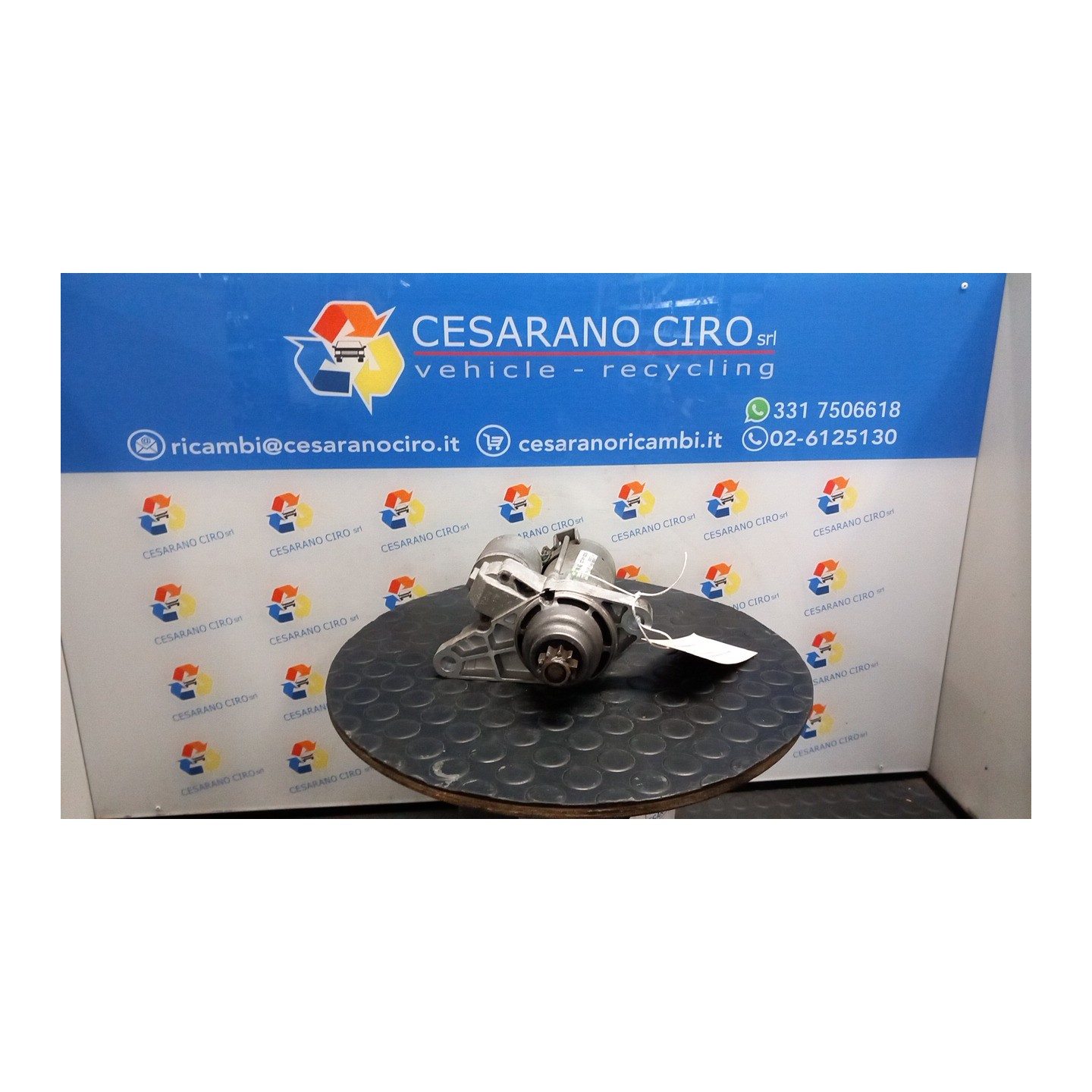 MOTORINO AVVIAMENTO BOSCH 037 SKODA FABIA (6Y) (01/00-11/07) BKY 001911023C