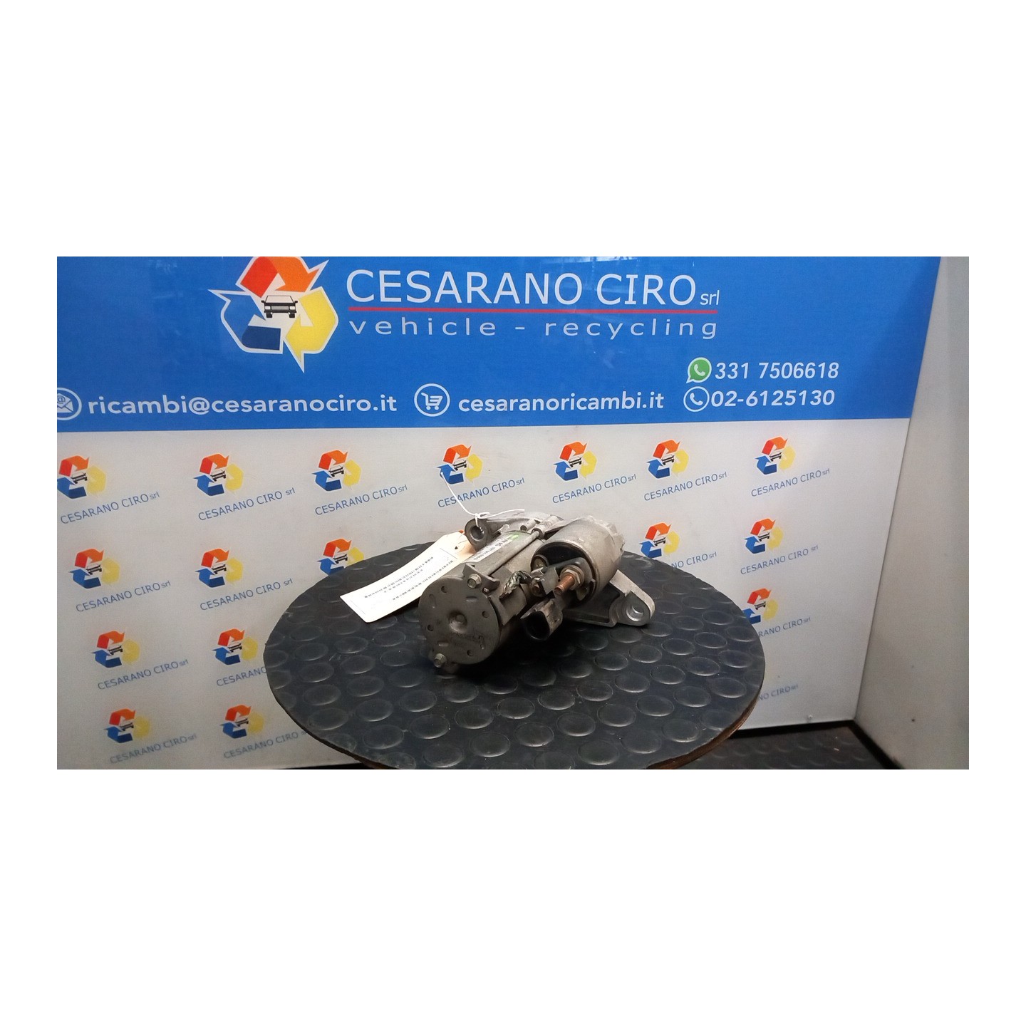 MOTORINO AVVIAMENTO BOSCH 037 SKODA FABIA (6Y) (01/00-11/07) BKY 001911023C