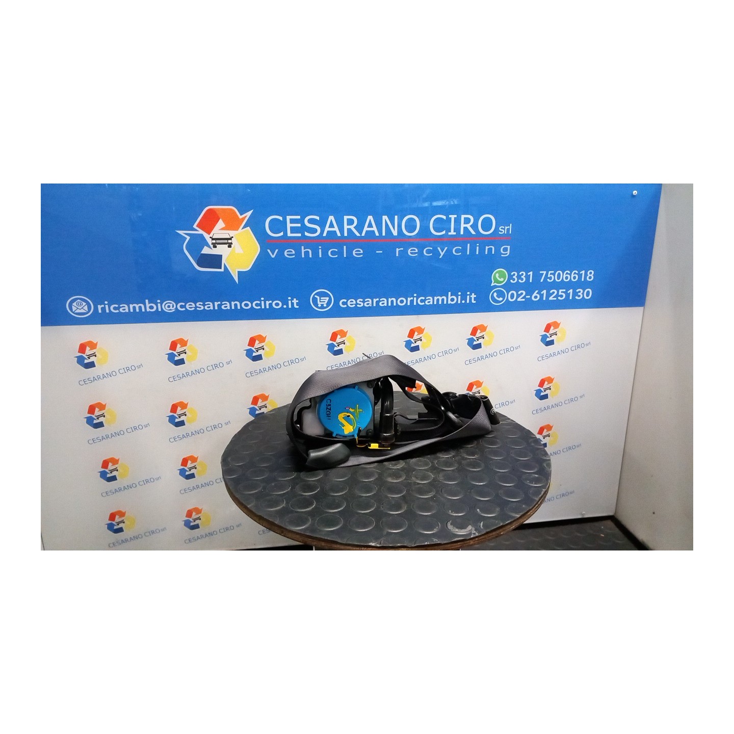 CINTURA DI SICUREZZA ANT. DCM DX. 023 KIA CARENS 3A SERIE (04/13-01/17) D4FD 88820A4000DCM
