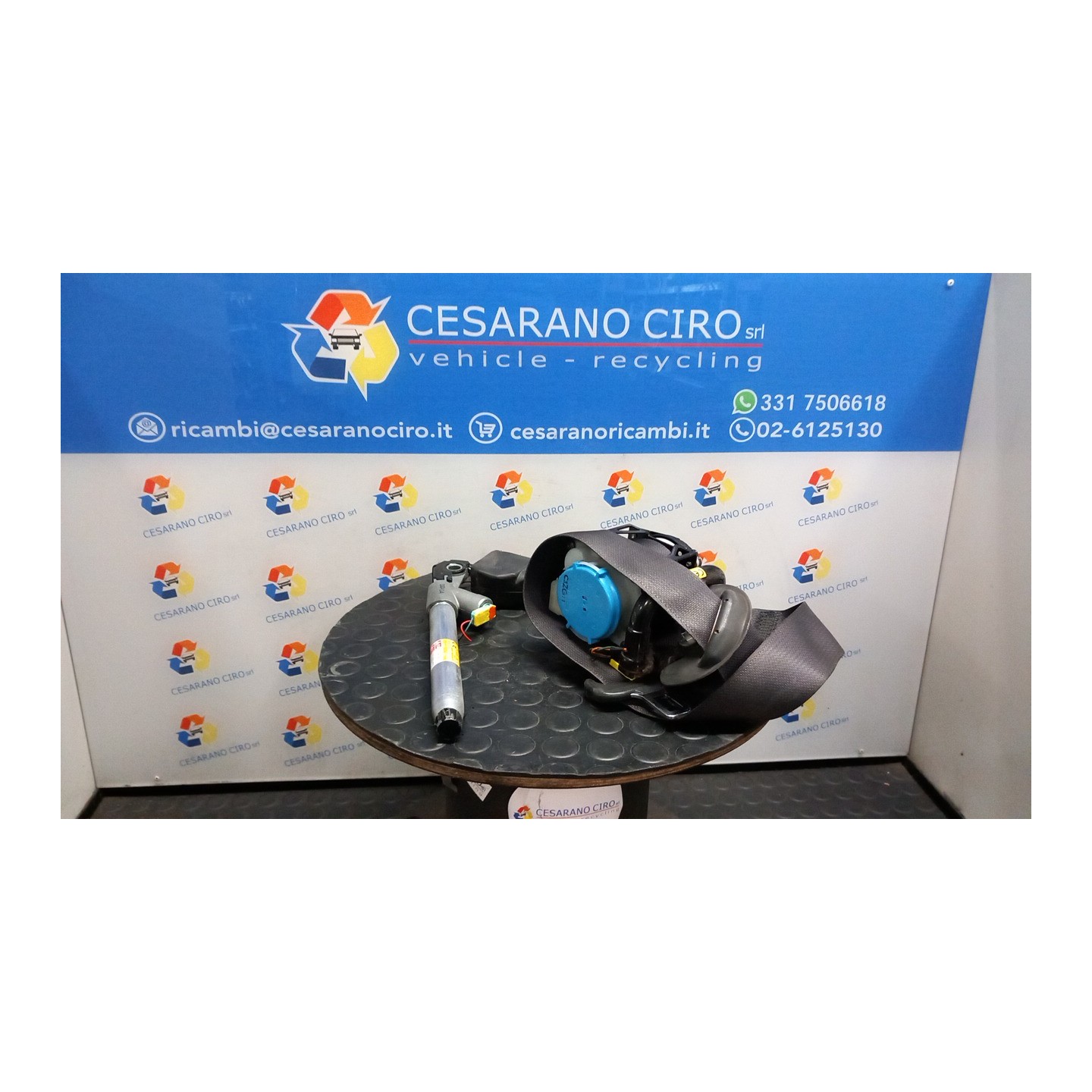 CINTURA DI SICUREZZA ANT. DCM SX. 024 KIA CARENS 3A SERIE (04/13-01/17) D4FD 88810A4200DCM