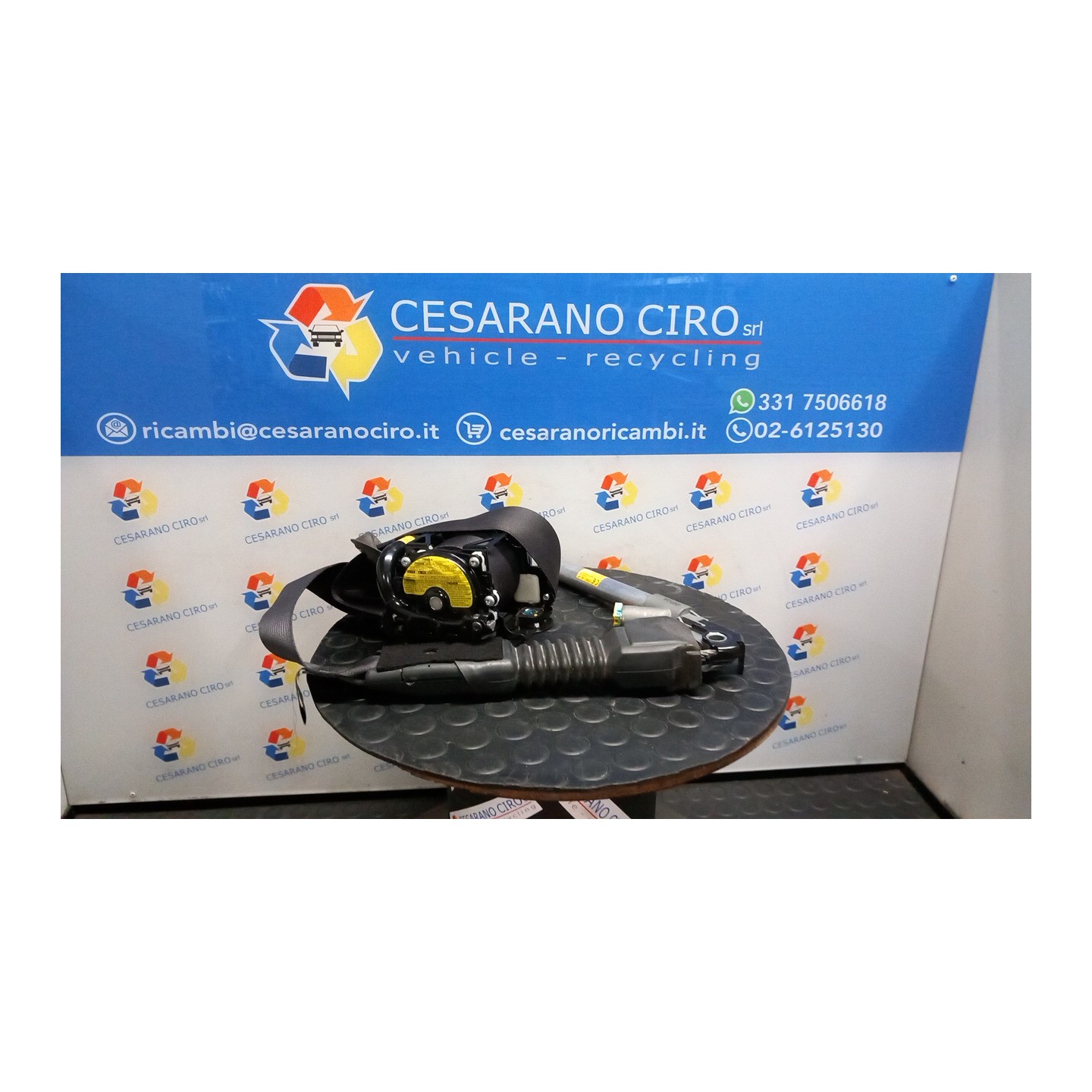 CINTURA DI SICUREZZA ANT. DCM SX. 024 KIA CARENS 3A SERIE (04/13-01/17) D4FD 88810A4200DCM