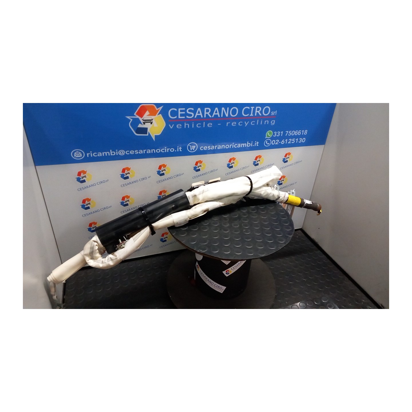 DISPOSITIVO AIRBAG A TENDINA SX. 034 KIA CARENS 3A SERIE (04/13-01/17) D4FD 85010A4000