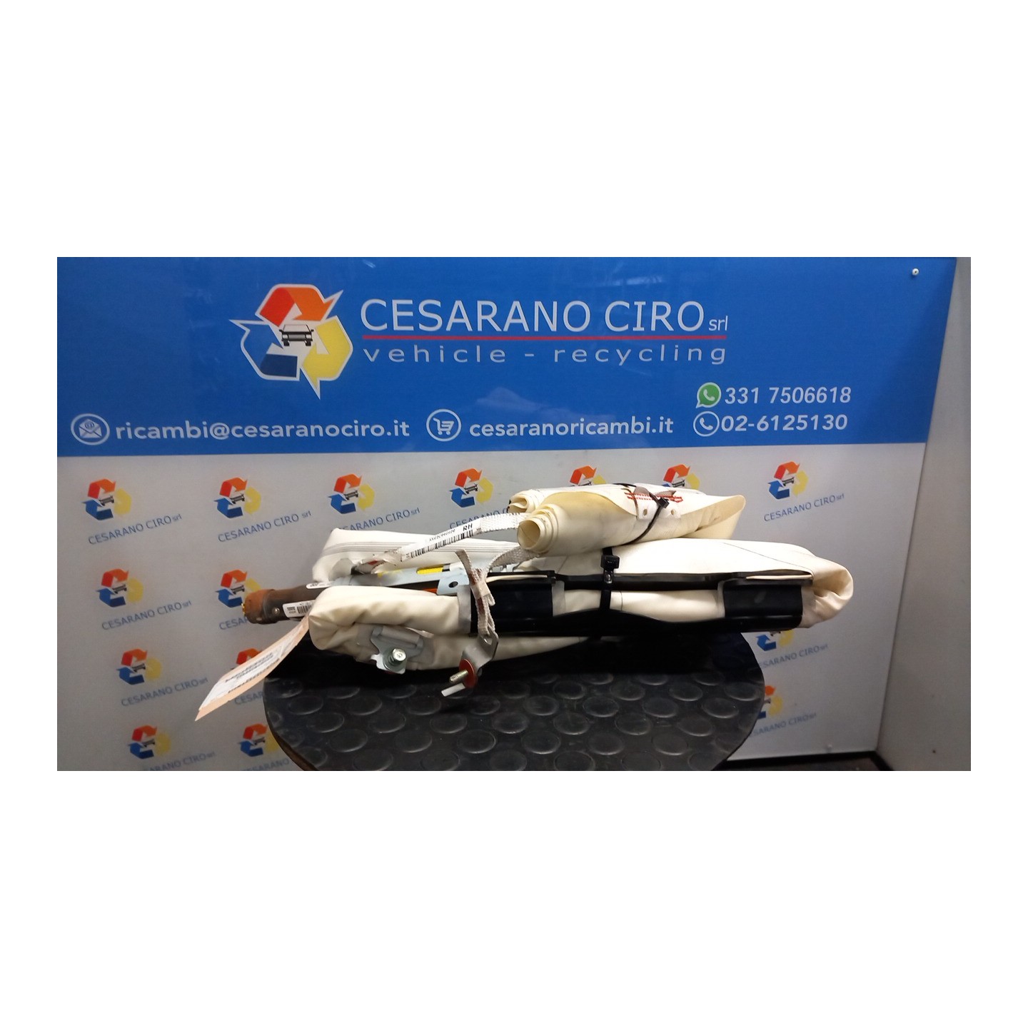 DISPOSITIVO AIRBAG A TENDINA DX. 035 KIA CARENS 3A SERIE (04/13-01/17) D4FD 85020A4000