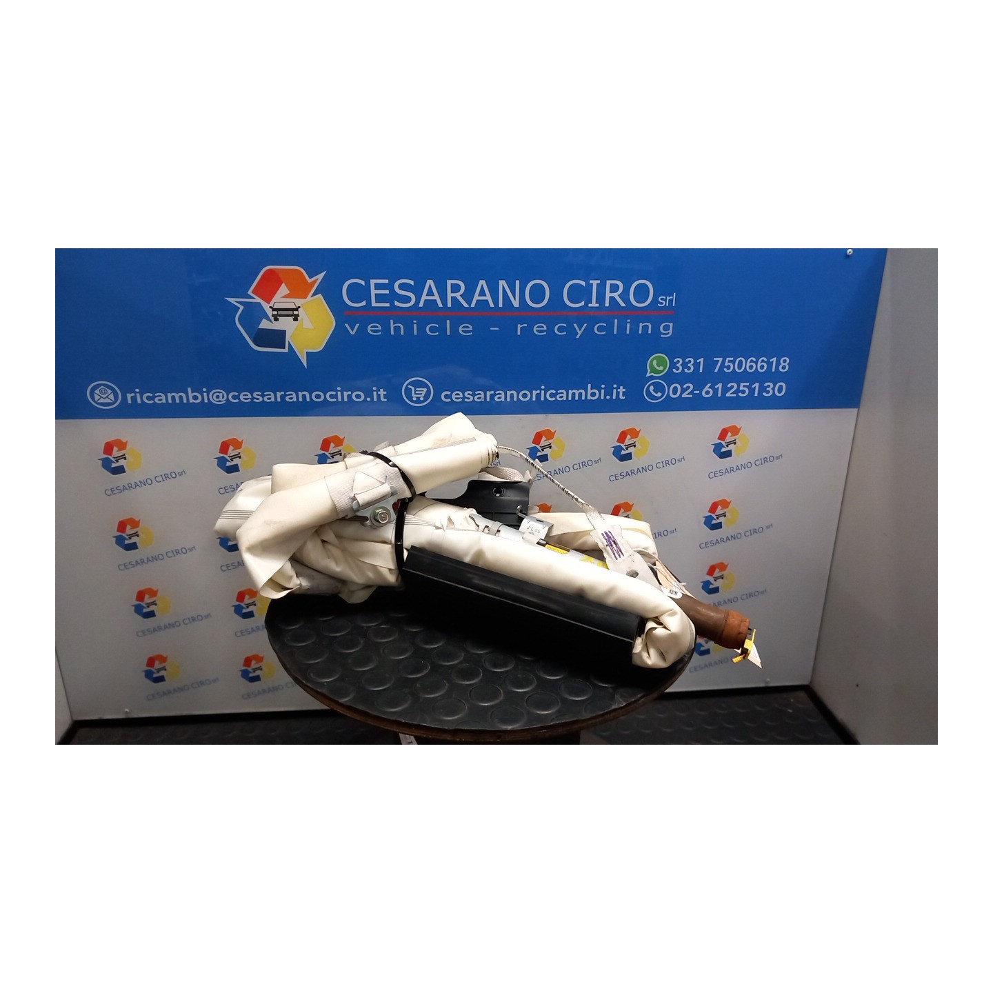DISPOSITIVO AIRBAG A TENDINA DX. 035 KIA CARENS 3A SERIE (04/13-01/17) D4FD 85020A4000