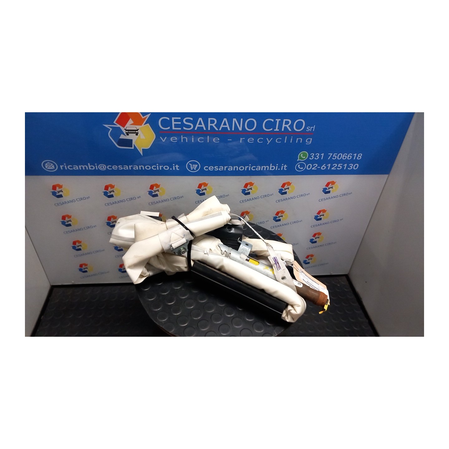 DISPOSITIVO AIRBAG A TENDINA DX. 035 KIA CARENS 3A SERIE (04/13-01/17) D4FD 85020A4000