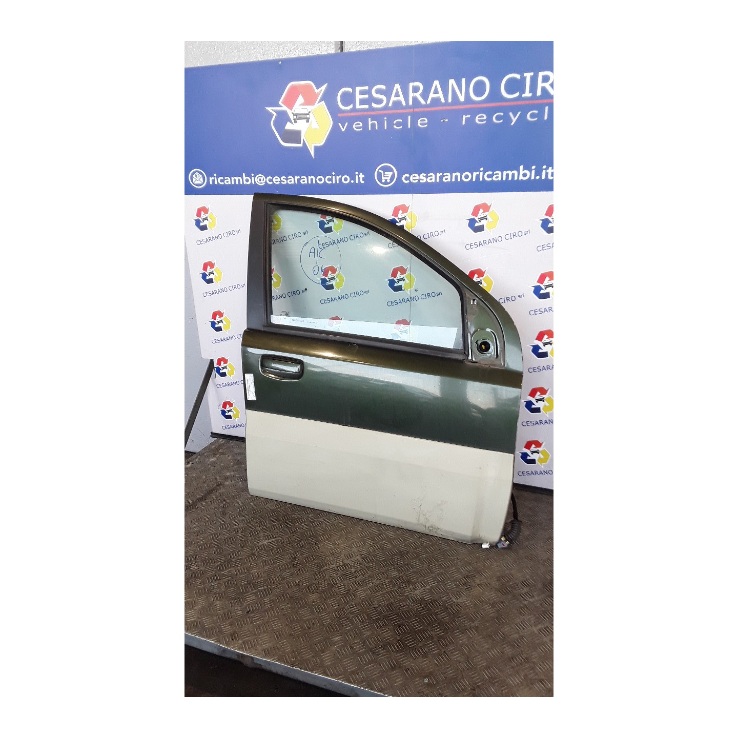 PORTA ANT. SPORTING, CLIMBING, TREKKING DX. 068 FIAT PANDA (3U) (09/09-09/11) 188A4000 51767630