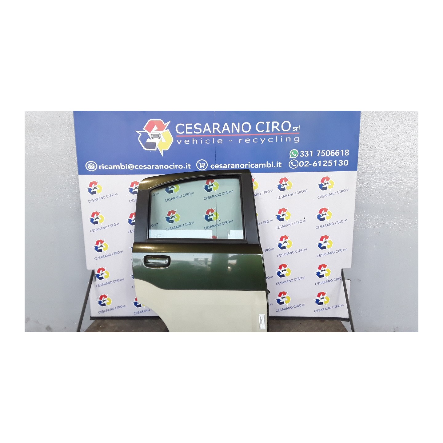 PORTA POST. DX. 069 FIAT PANDA (3U) (09/09-09/11) 188A4000 46826582