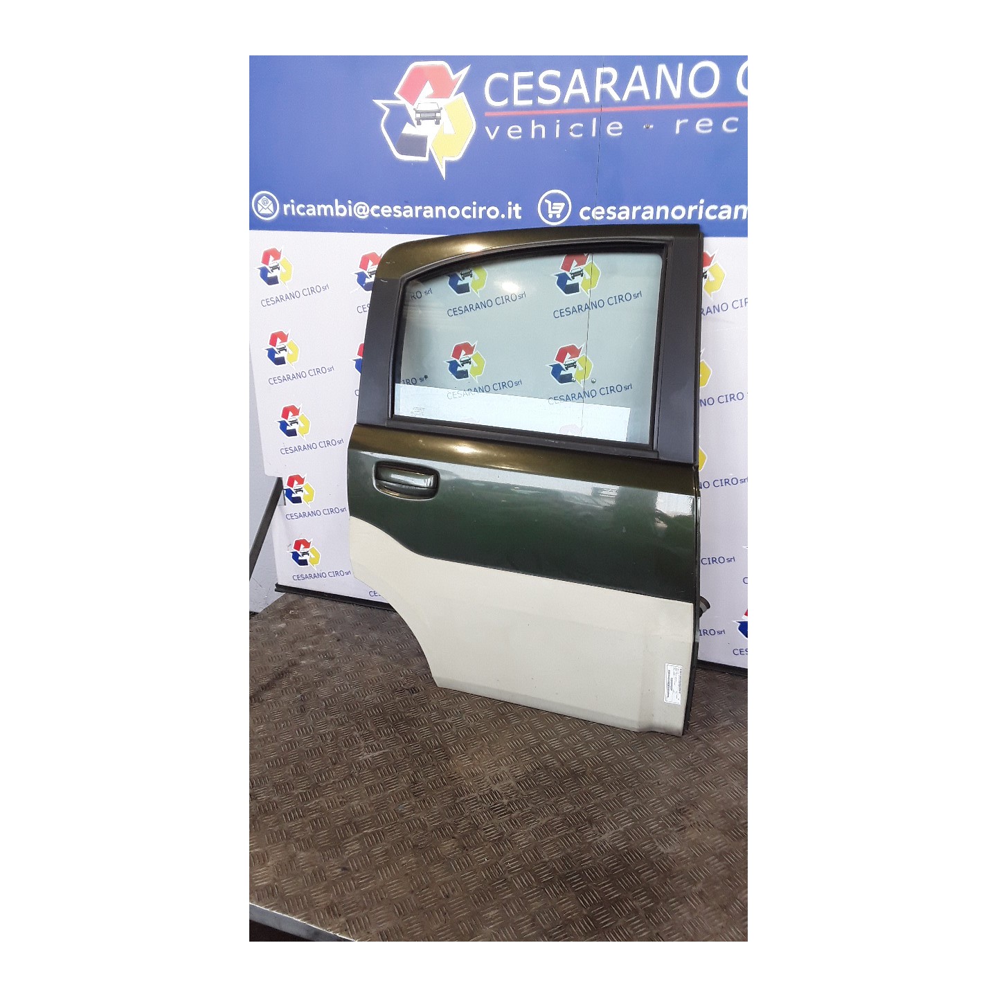 PORTA POST. DX. 069 FIAT PANDA (3U) (09/09-09/11) 188A4000 46826582