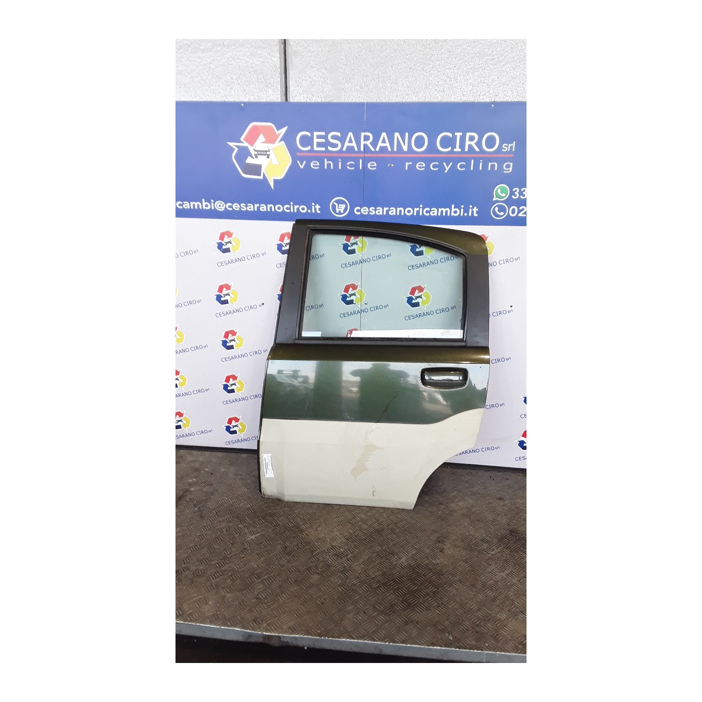 PORTA POST. SX. 070 FIAT PANDA (3U) (09/09-09/11) 188A4000 46826583