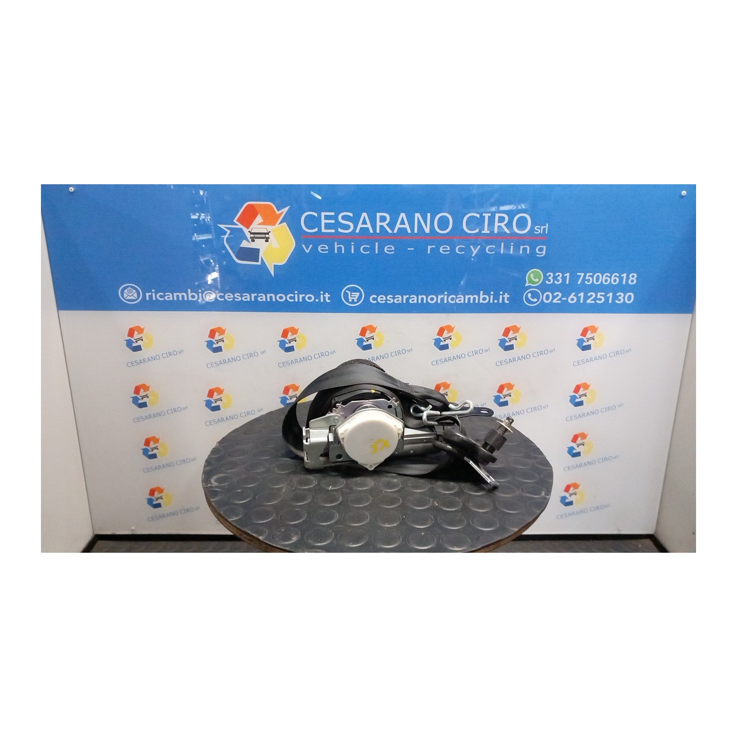 CINTURA DI SICUREZZA ANT. SX. 122 FORD FIESTA (CB1) (09/08-10/13) SNJA 1813030