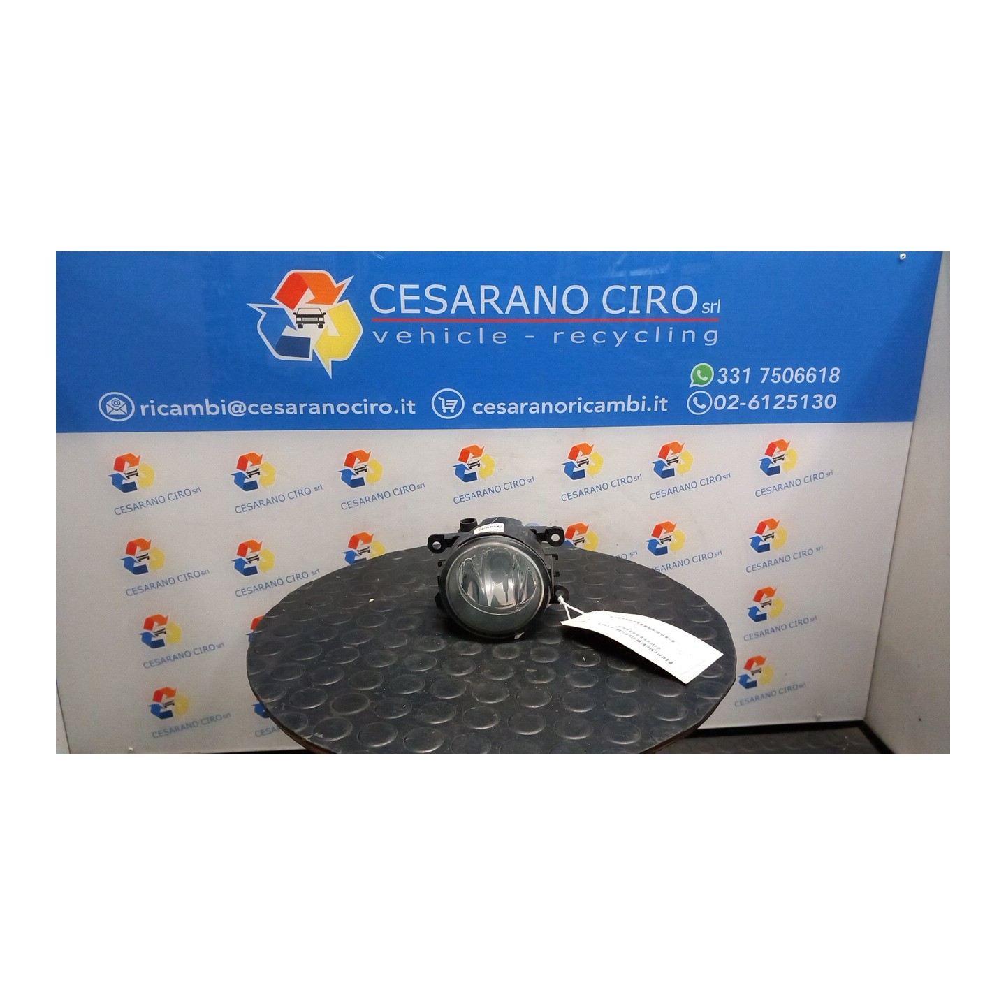 PROIETTORE FENDINEBBIA SX. 125 RENAULT MEGANE 3A SERIE (10/08-) K9KR8 8200074008