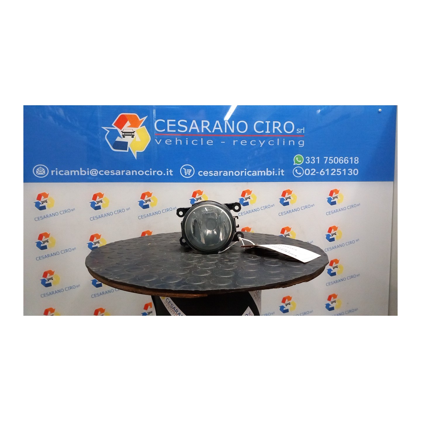 PROIETTORE FENDINEBBIA SX. 125 RENAULT MEGANE 3A SERIE (10/08-) K9KR8 8200074008
