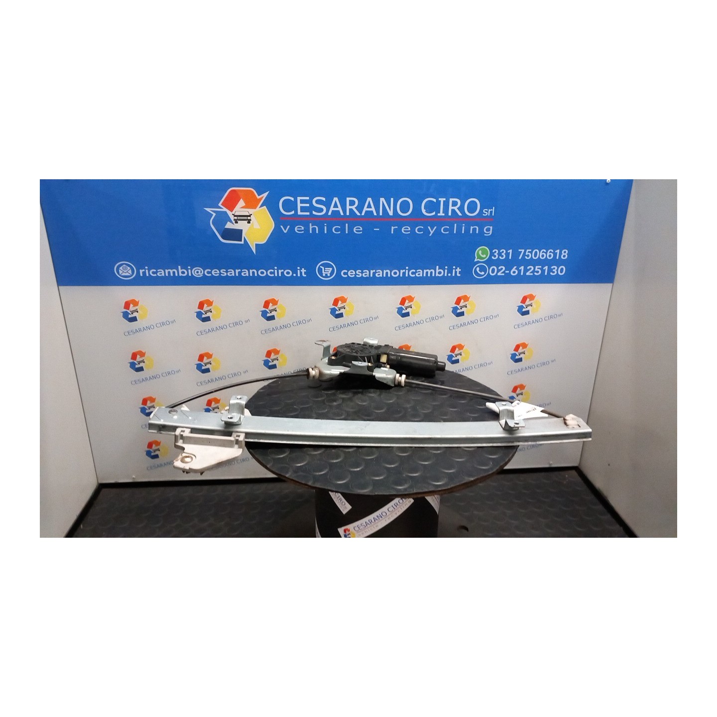ALZACRISTALLO ELETTR. PORTA ANT. SX. 002 HYUNDAI ATOS PRIME (12/99-09/03) G4HC 8240306010
