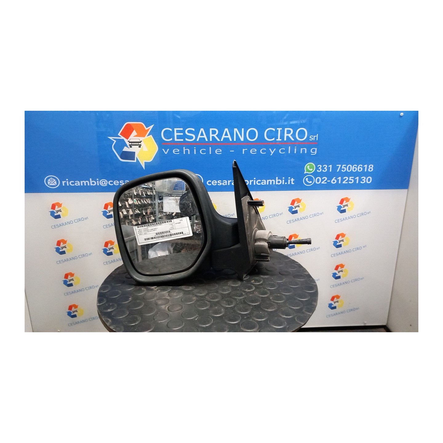 RETROVISORE EST. SX. 011 CITROEN BERLINGO (10/96-09/02) WJZ 8153JJ