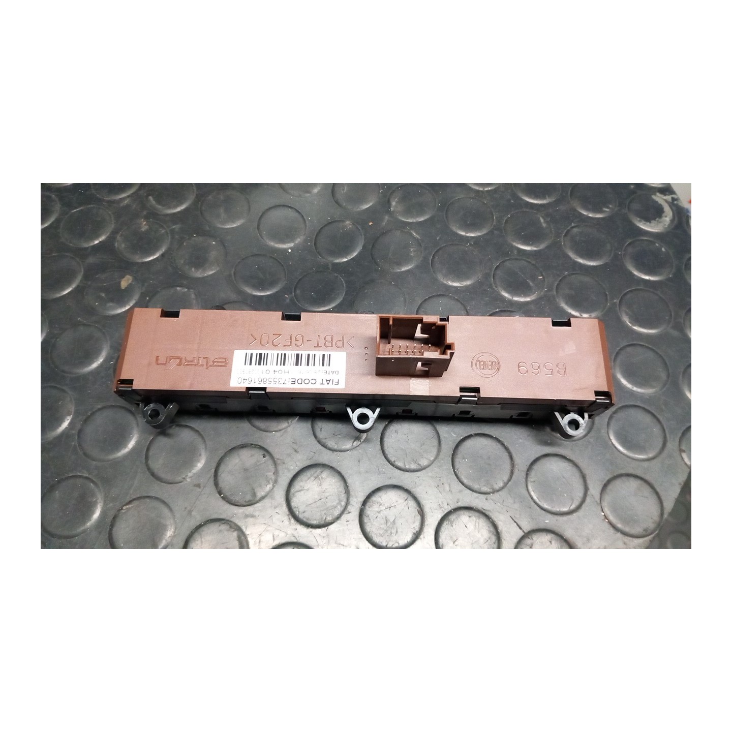 BLOCCO COMANDI MULTIFUNZIONI AIRBAG,CAMB CORSIA,ESP 020 FIAT DUCATO FURGONE (4Y) (04/14-07/ F1AGL411D 735586150
