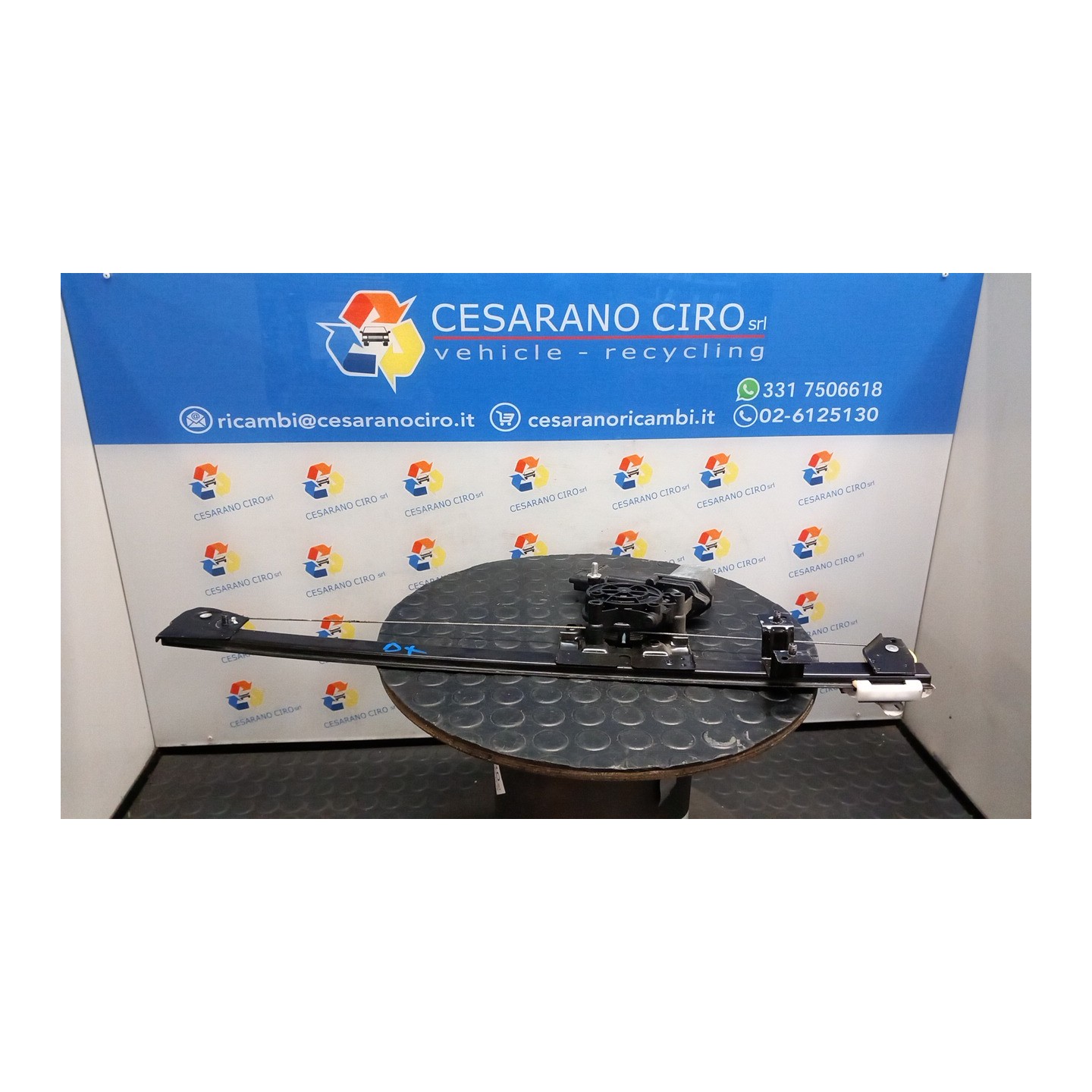ALZACRISTALLO ELETTR. PORTA ANT. DX. 029 FIAT DUCATO FURGONE (4Y) (04/14-07/ F1AGL411D 1368921080