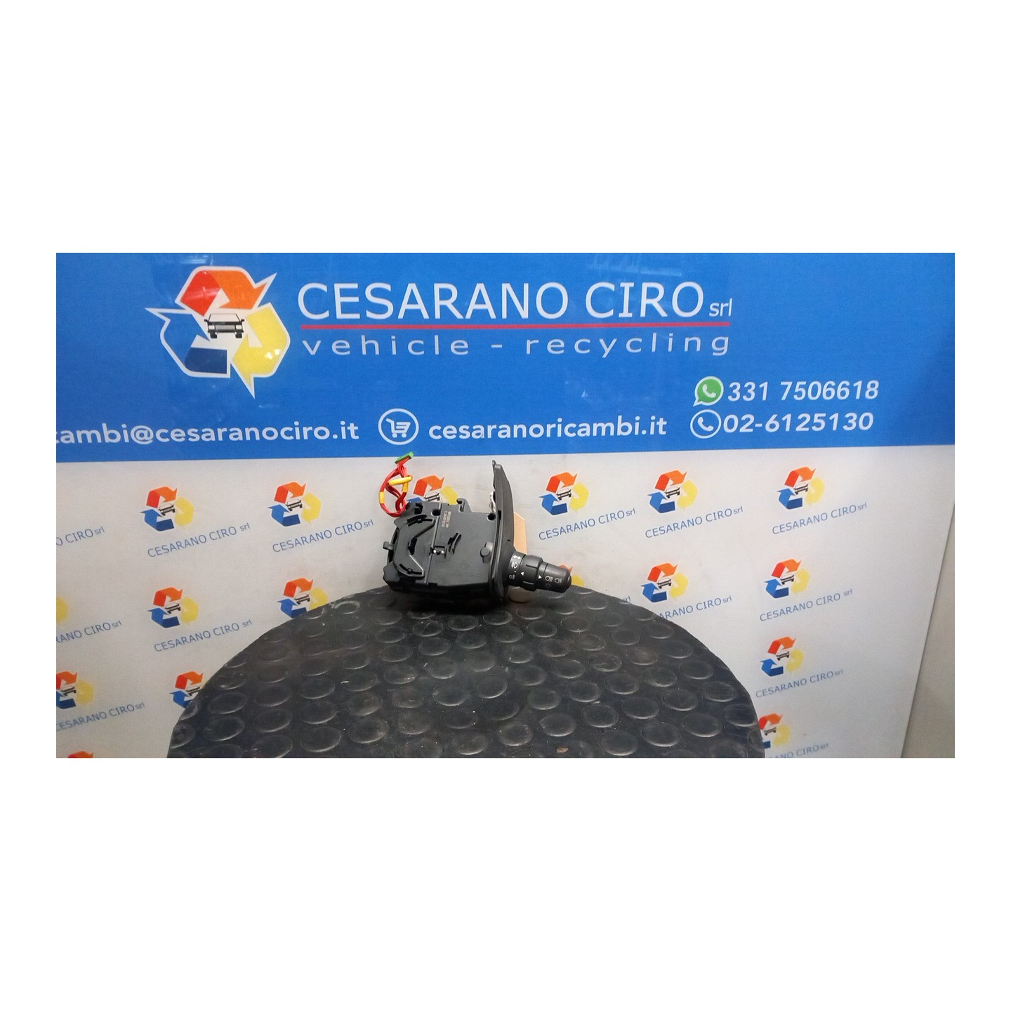 BLOCCO COMANDO VOLANTE LUCI 056 RENAULT CLIO 3A SERIE (05/09-) D4FL7 7701057090