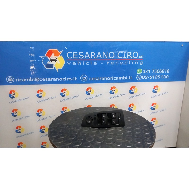BLOCCO COMANDI ALZACRISTALLI E RETROVISORI EST. NERO SX. 071 BMW SERIE 1 (E81/E87) (03/07-12/12 N47D20C 61319216555