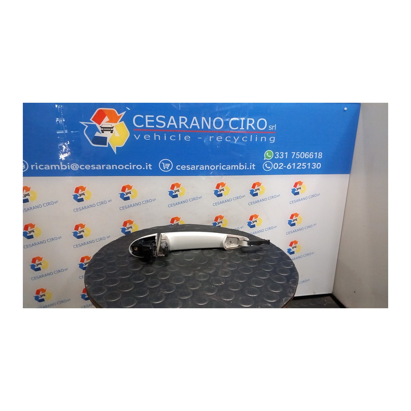 MANIGLIA PORTA ANT. 01/08 DX. 076 BMW SERIE 1 (E81/E87) (03/07-12/12 N47D20C 51210392545