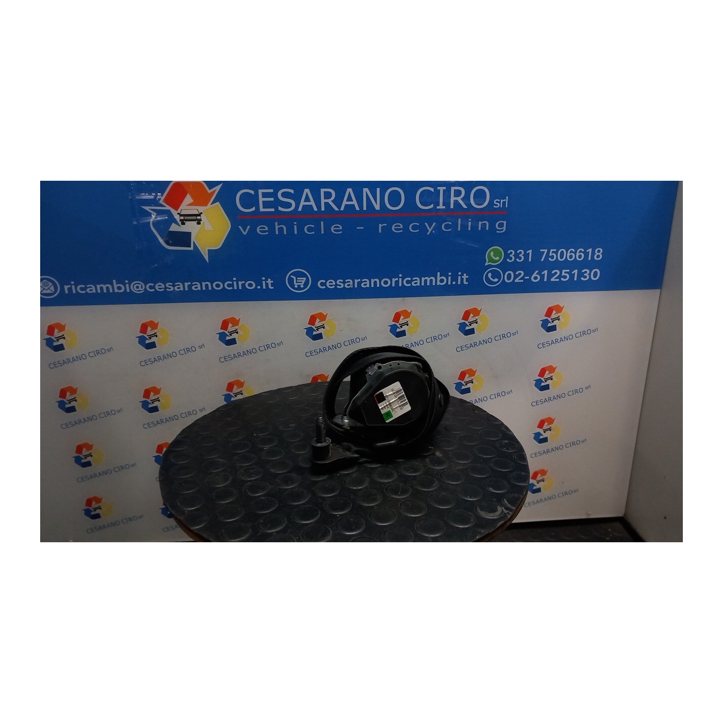 CINTURA DI SICUREZZA ANT. DX. 083 DACIA LOGAN (09/13-10/16) K9KE6 868845555R