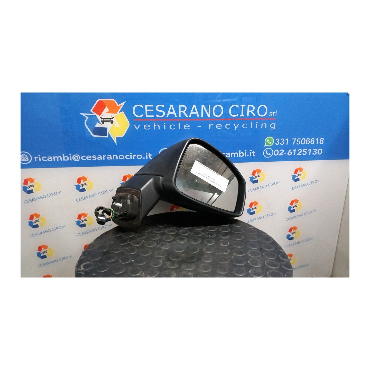 RETROVISORE EST. REGOLAZ. ELETTR. DX. 091 RENAULT SCENIC 3A SERIE (04/09-10/13) K9KJ8 963019850R