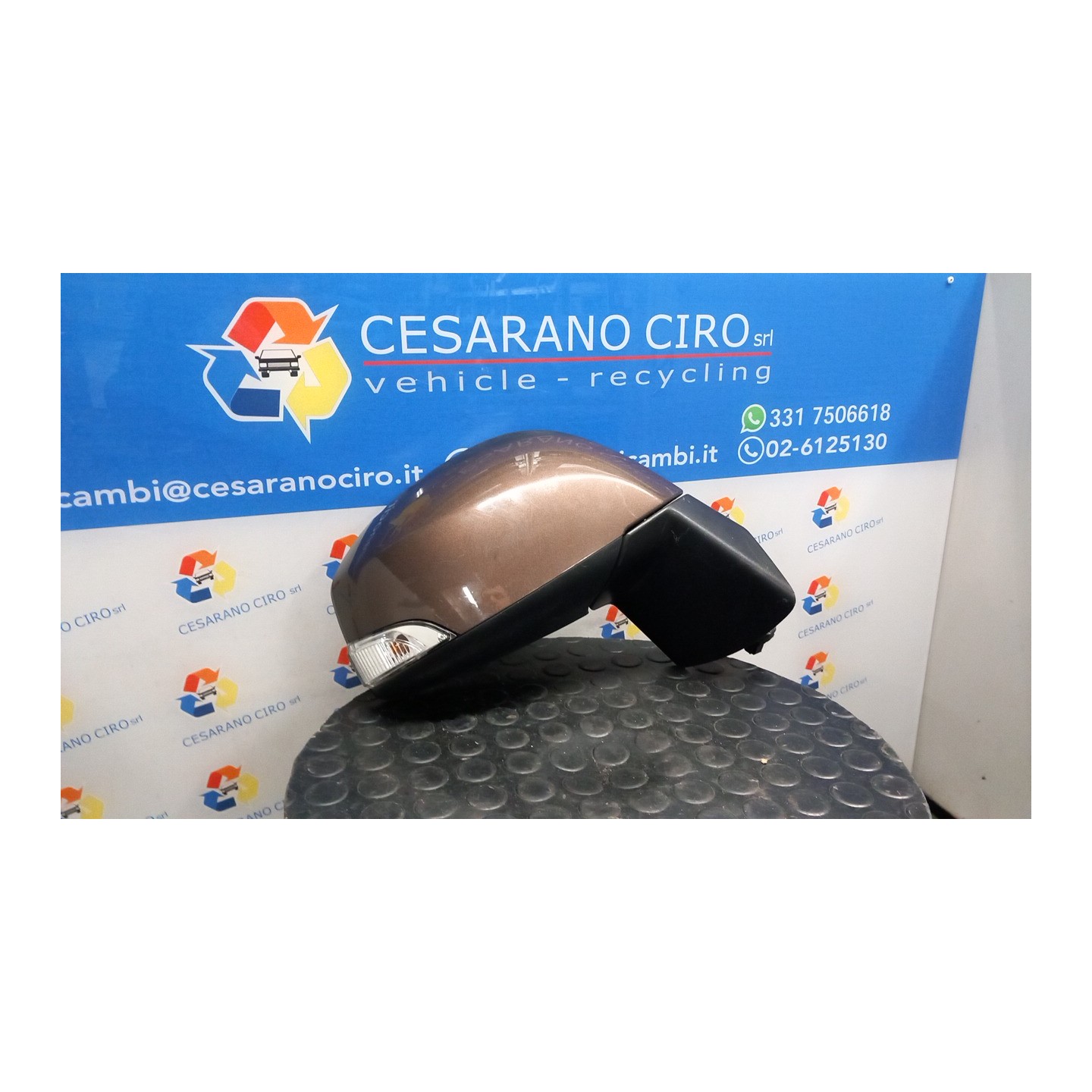 RETROVISORE EST. REGOLAZ. ELETTR. DX. 091 RENAULT SCENIC 3A SERIE (04/09-10/13) K9KJ8 963019850R