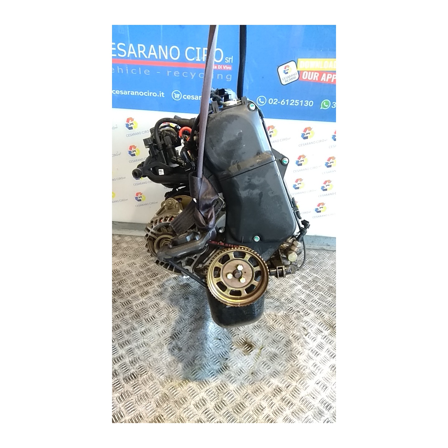 MOTORE SEMICOMPL. 106 FIAT SEICENTO (1E) (02/98-07/05) 187A1000 71718388