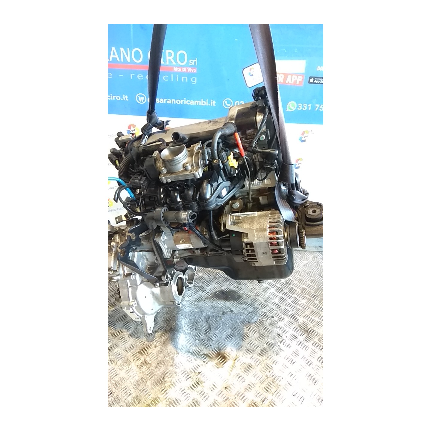 MOTORE SEMICOMPL. 106 FIAT SEICENTO (1E) (02/98-07/05) 187A1000 71718388