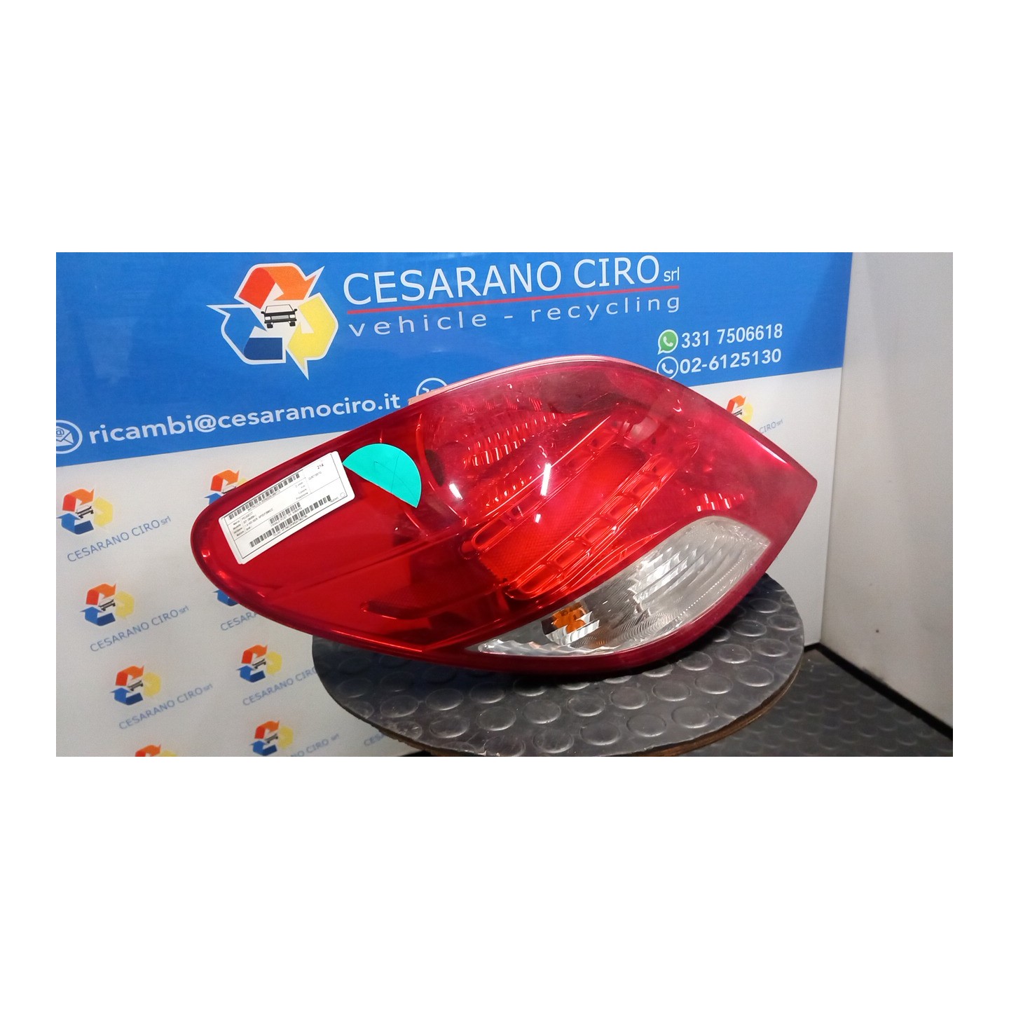 FANALE POST. SX. 113 PEUGEOT 207 (06/09-) 8HR 6350HQ