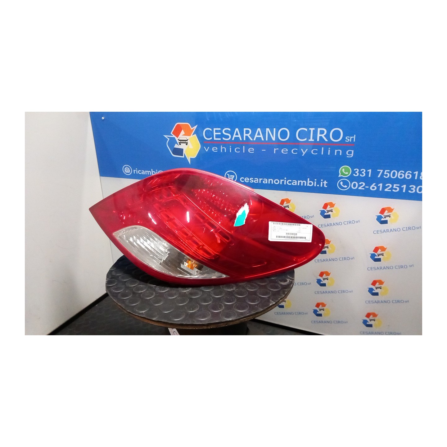 FANALE POST. DX. 116 PEUGEOT 207 (06/09-) 8HR 6351HQ