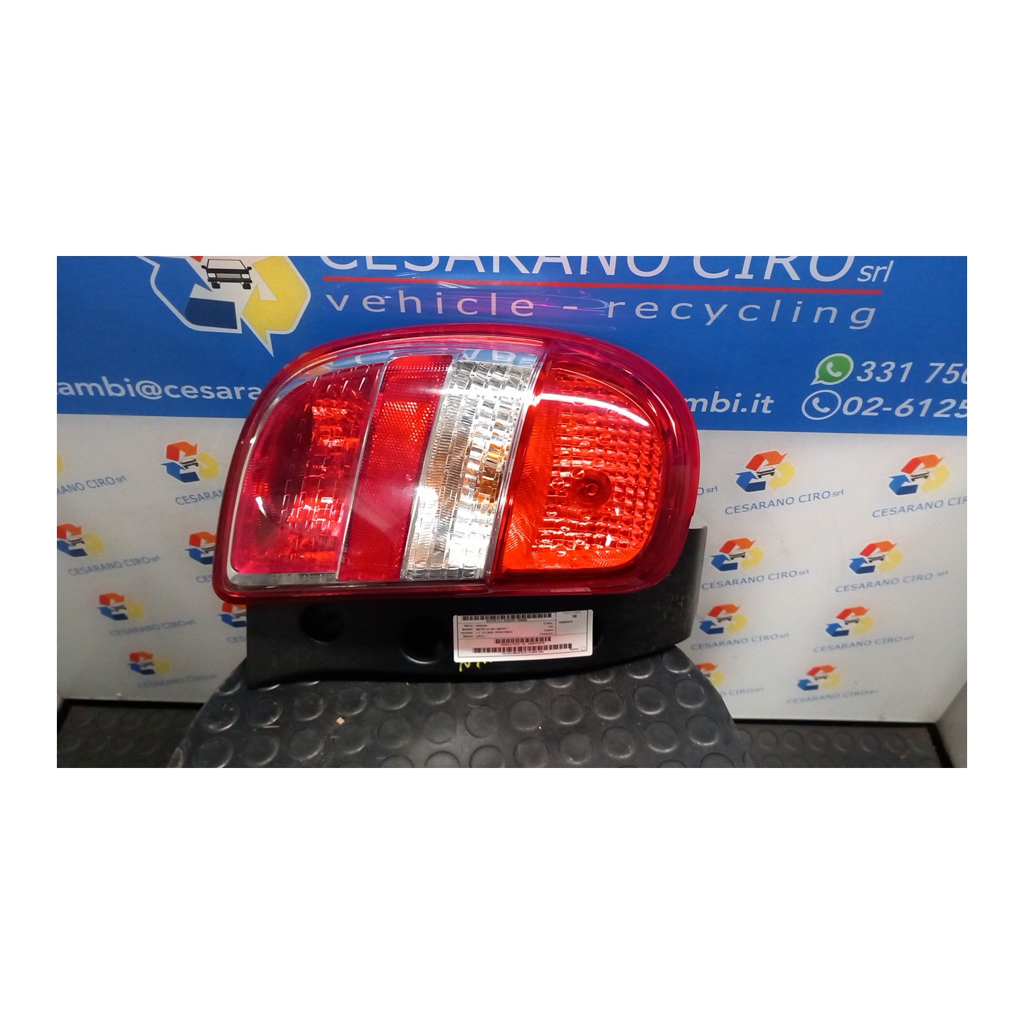 FANALE POST. SX. 006 NISSAN MICRA (K13K) (09/10-) HR12 265591HA1B