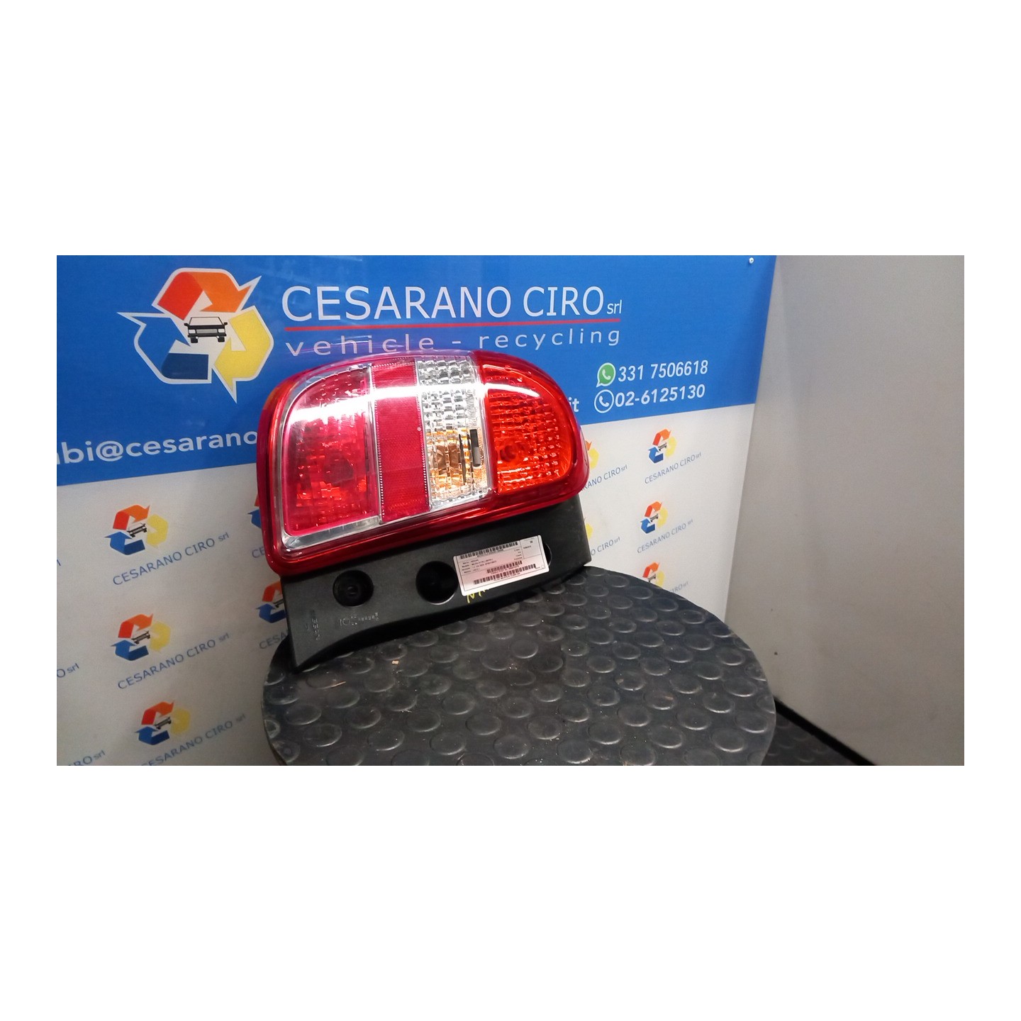 FANALE POST. SX. 006 NISSAN MICRA (K13K) (09/10-) HR12 265591HA1B