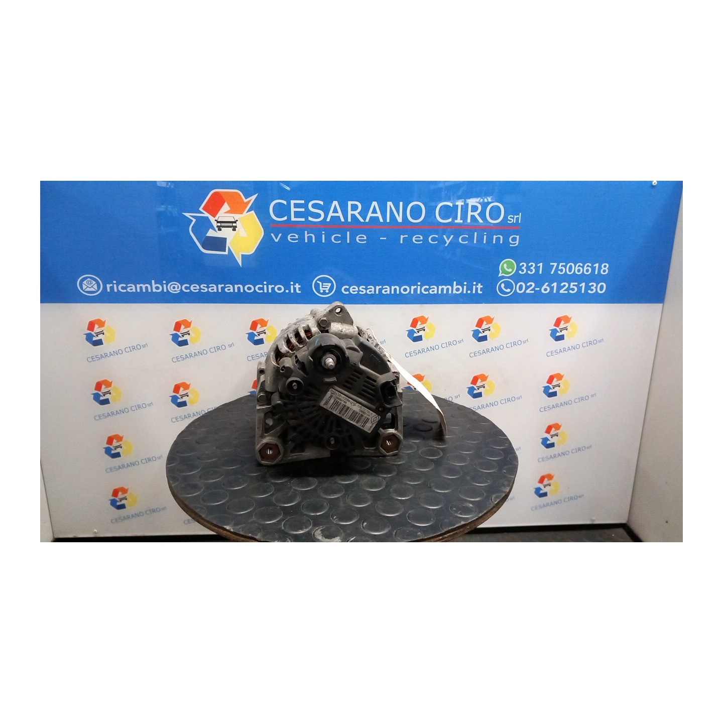 ALTERNATORE VALEO 001 RENAULT MEGANE 2A SERIE (02/06-08/09) K9K77 8200667608