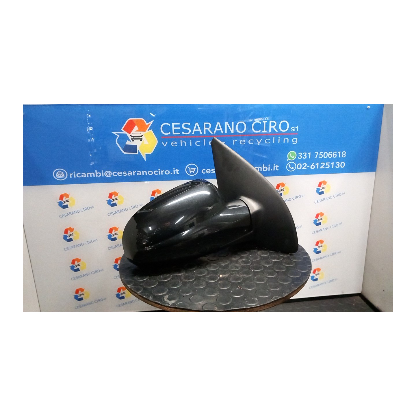 RETROVISORE EST. REGOLAZ. ELETTR. TERMICO DX. 009 CHEVROLET (DAEWOO) KALOS (T200) (01/05-10/08) B12S1 96406191