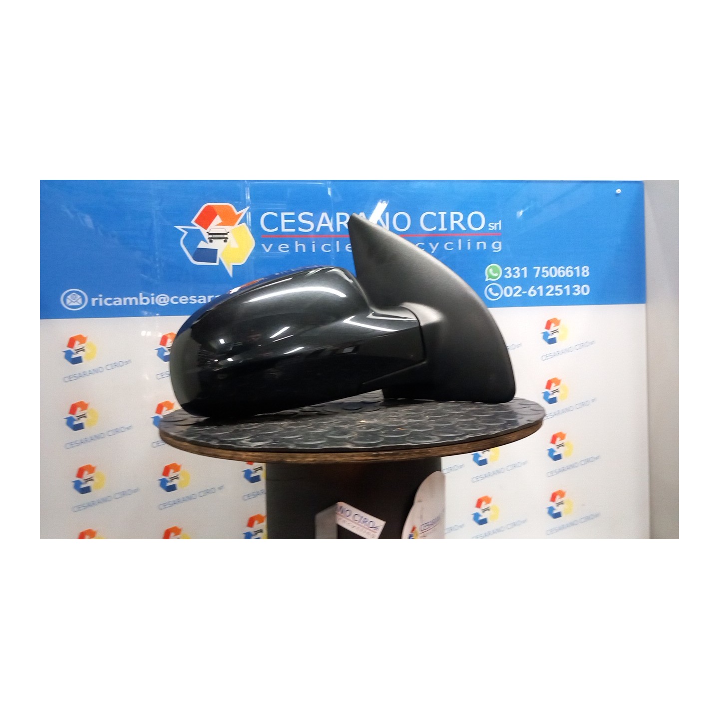 RETROVISORE EST. REGOLAZ. ELETTR. TERMICO DX. 009 CHEVROLET (DAEWOO) KALOS (T200) (01/05-10/08) B12S1 96406191