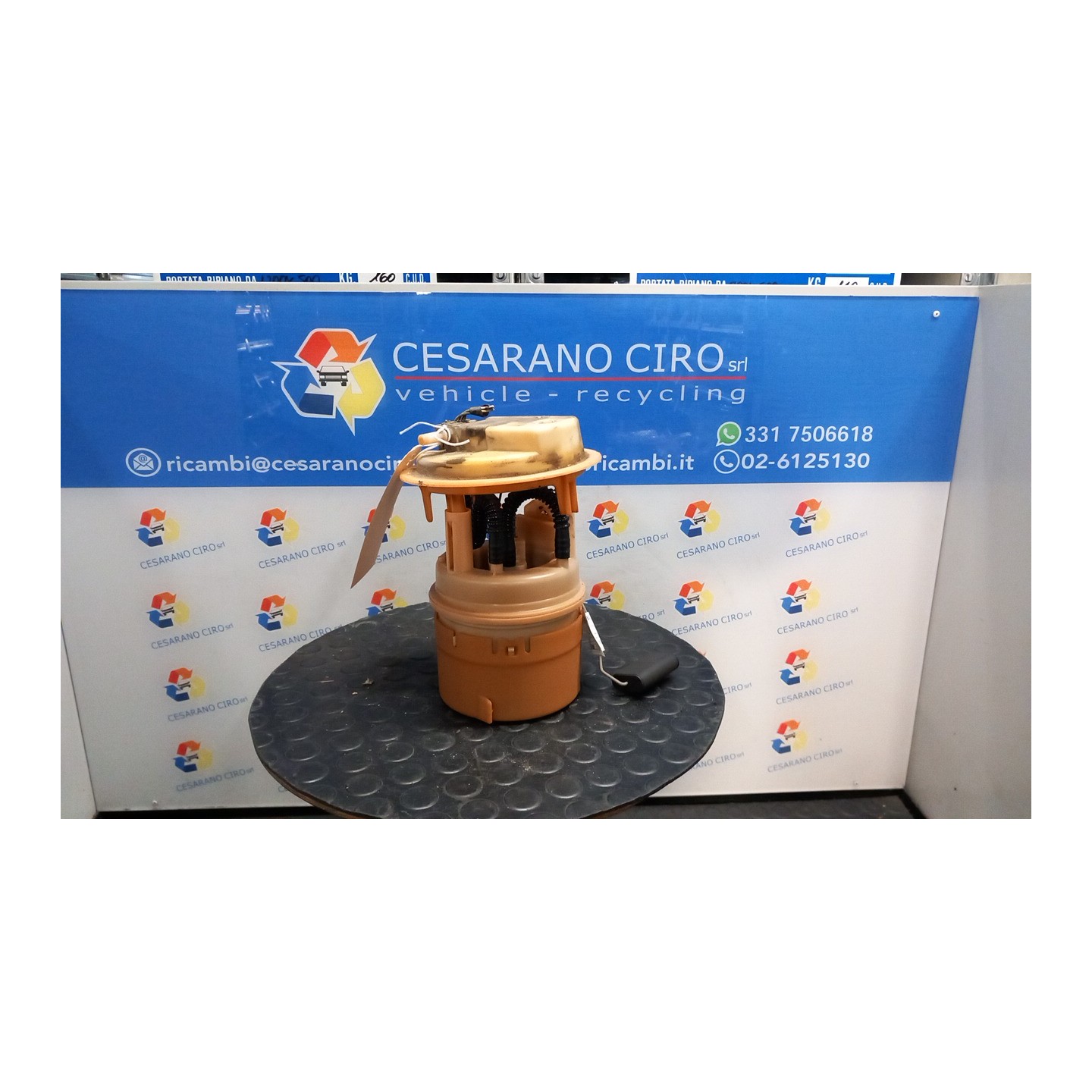 POMPA CARBURANTE C/TRASDUTTORE (GALLEGGIANTE) 055 PEUGEOT 307 (04/01-12/06) NFU 1525T9