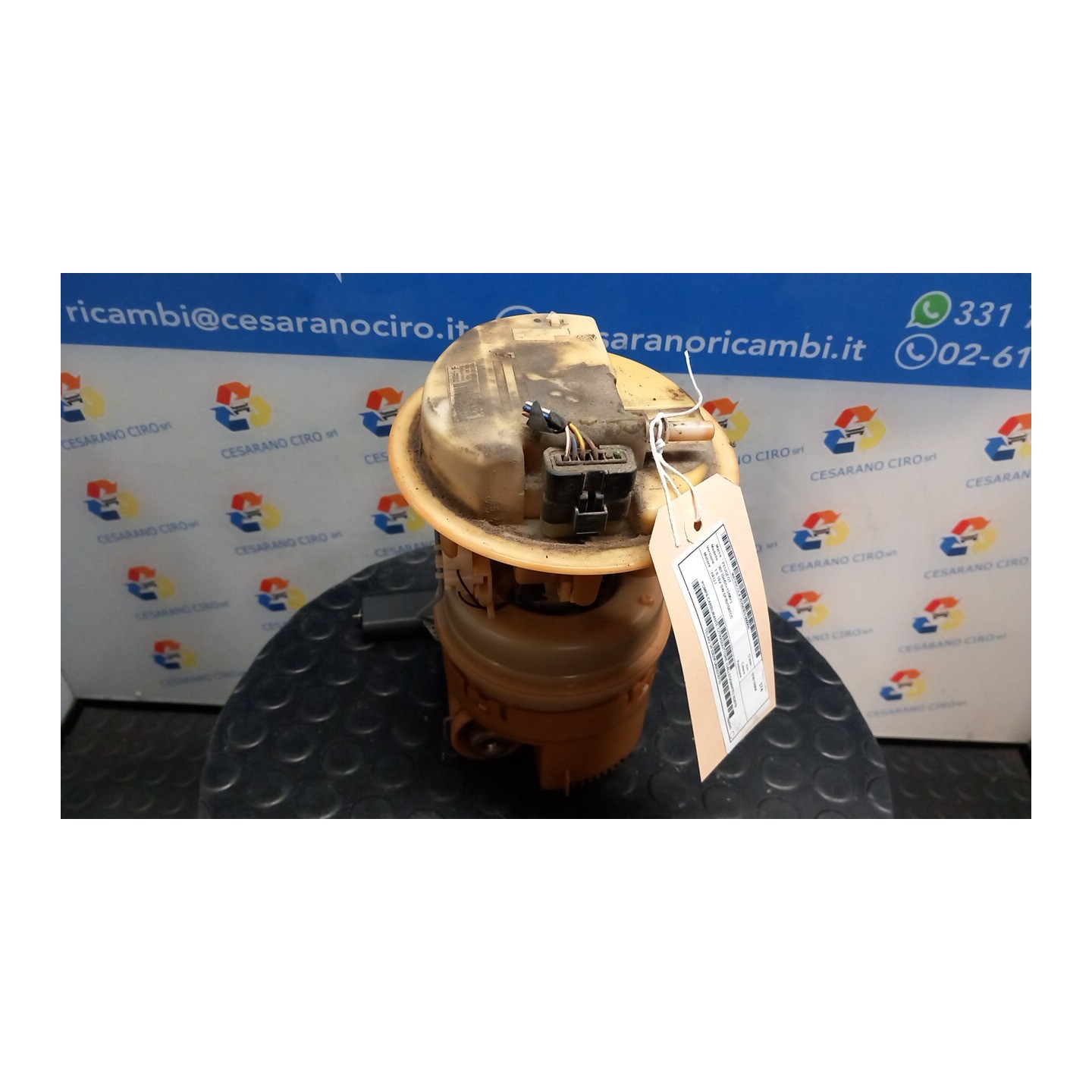 POMPA CARBURANTE C/TRASDUTTORE (GALLEGGIANTE) 055 PEUGEOT 307 (04/01-12/06) NFU 1525T9