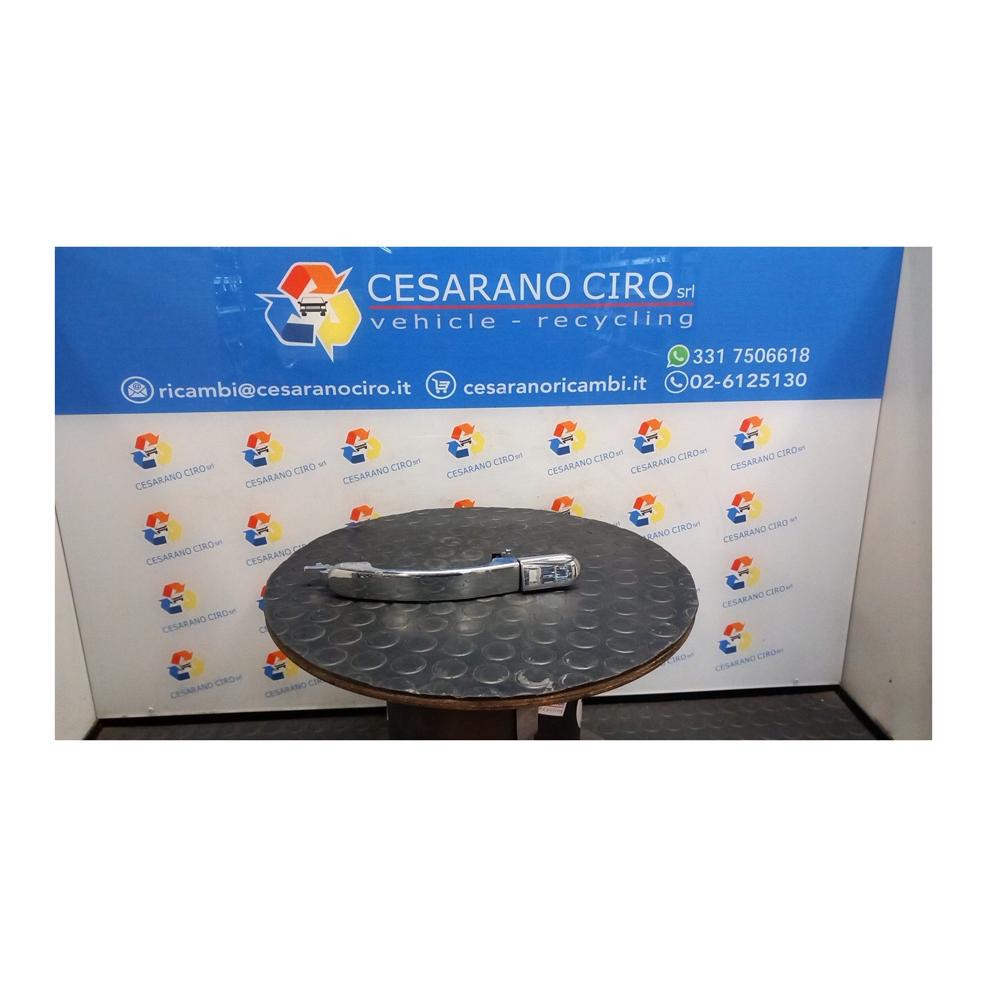 MANIGLIA PORTA ANT. GRIGIO DX. 059 FORD FUSION (CBK) (09/02-) FXJA 1521631