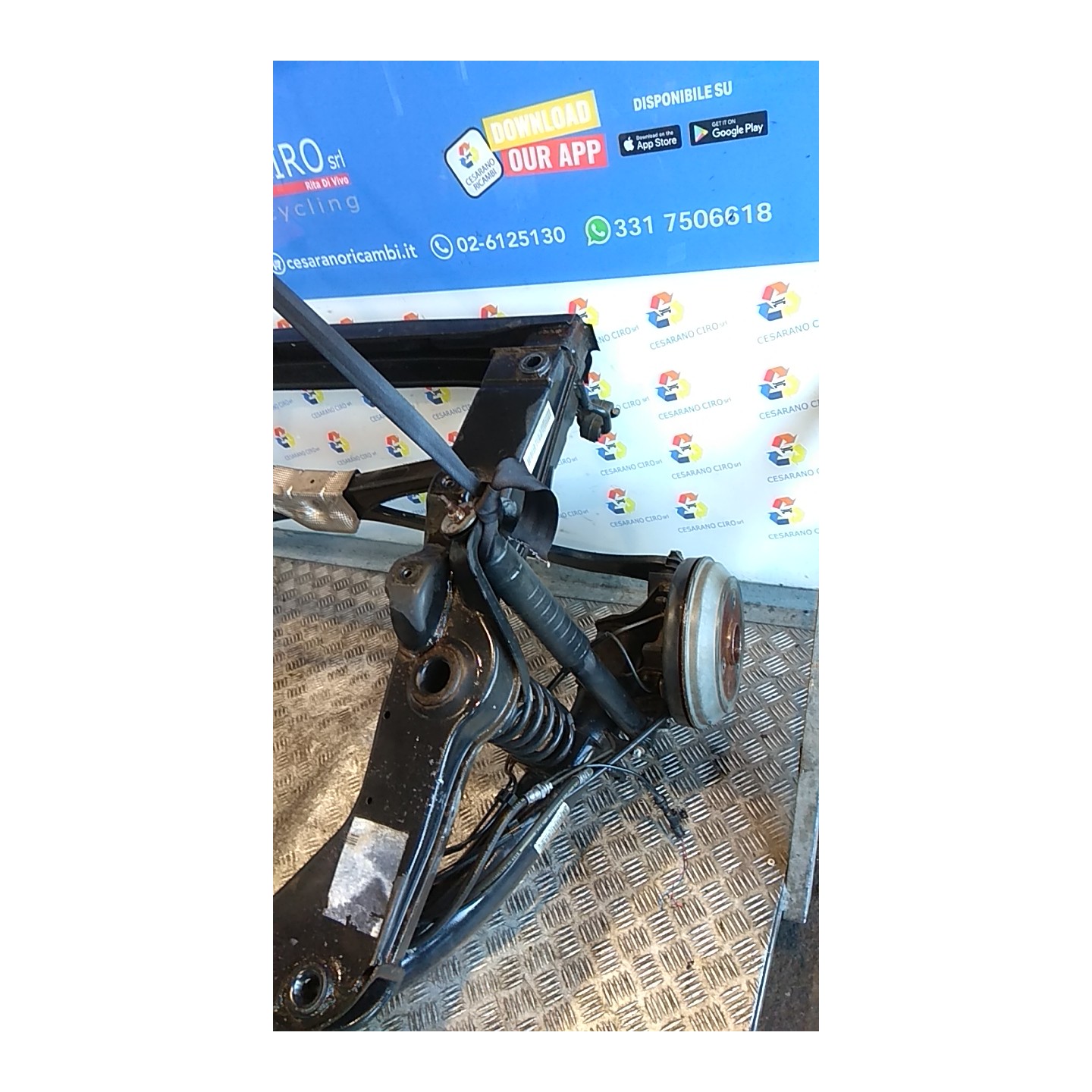 ASSALE POST. 091 SMART FORTWO (A/C451) (01/07-12/11) 3B21 A4513500008