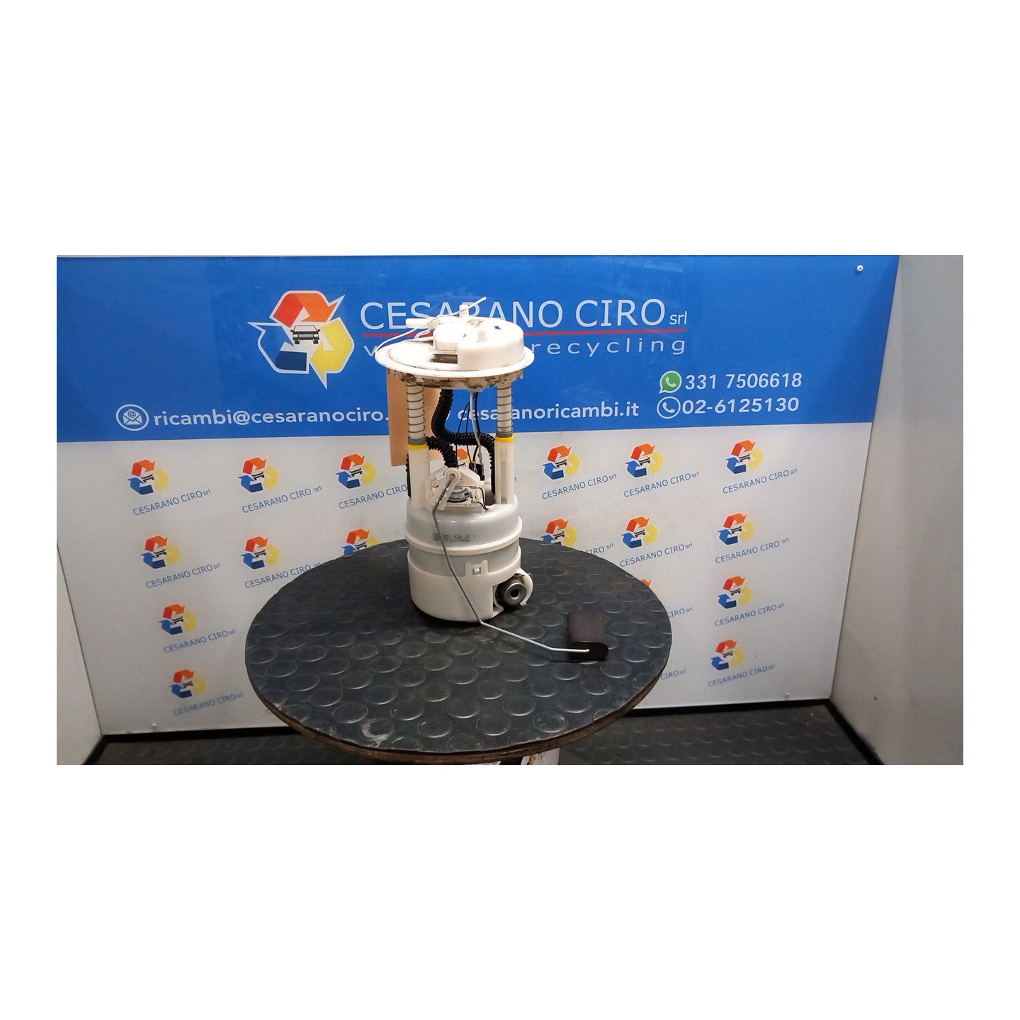 POMPA CARBURANTE C/TRASDUTTORE (GALLEGGIANTE) 100 FIAT PANDA (2Q) (09/03-12/10) 188A4000 52057721