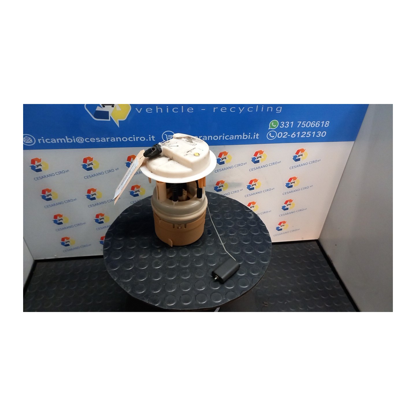 POMPA CARBURANTE C/TRASDUTTORE (GALLEGGIANTE) 111 PEUGEOT 206 PLUS (02/09-) HFX 1607401680