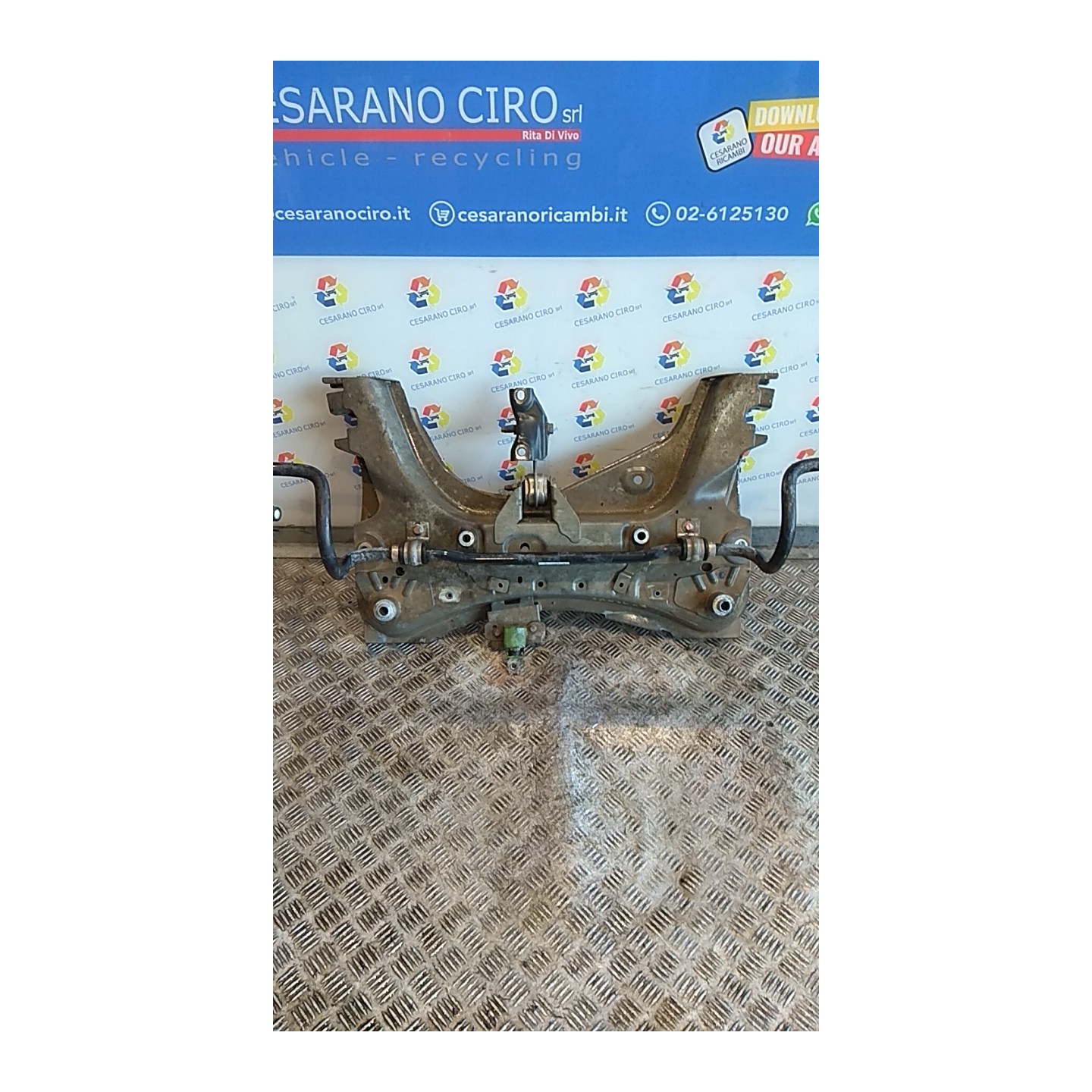 TELAIO AUSILIARIO ANT. 122 RENAULT CAPTUR (04/13-09/17) H4BA4 544011380R