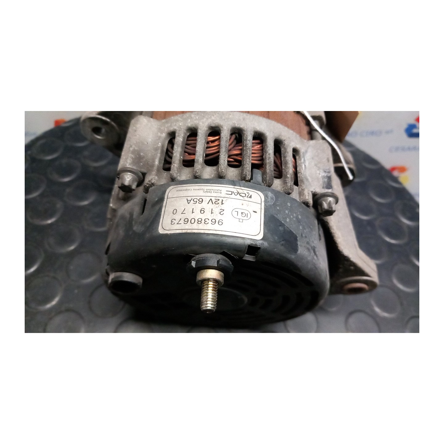 ALTERNATORE DELPHI 004 CHEVROLET (DAEWOO) MATIZ (M100) (12/00-02/06) F8CV 96380673