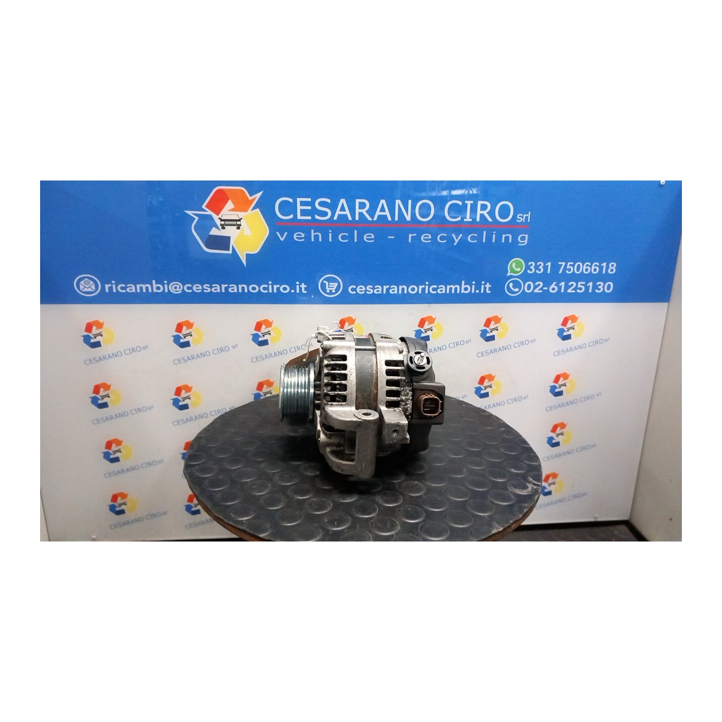 ALTERNATORE 130AMP 031 TOYOTA RAV 4 3A SERIE (01/06-10/10) 2ADFTV 2706026030