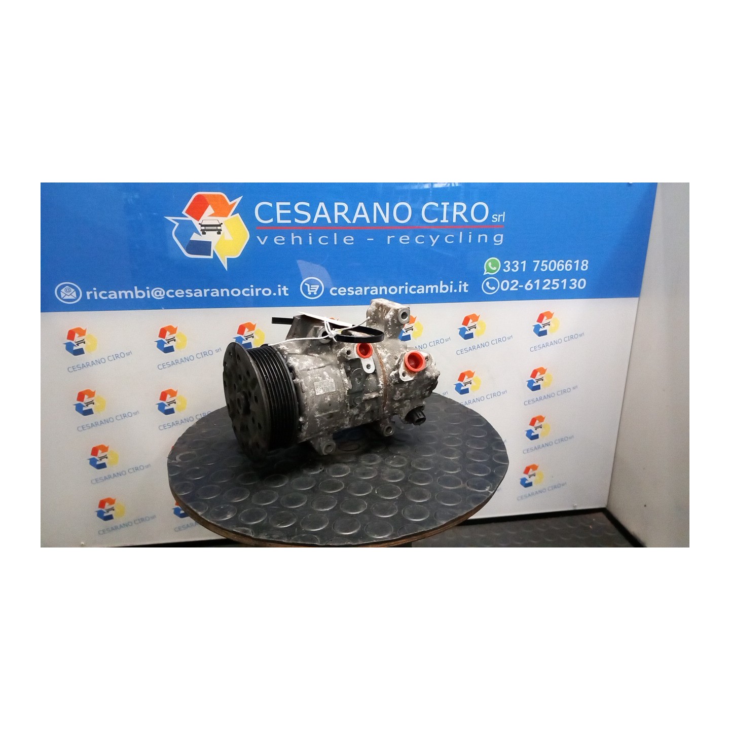 COMPRESSORE A/C 033 TOYOTA RAV 4 3A SERIE (01/06-10/10) 2ADFTV 8831042250