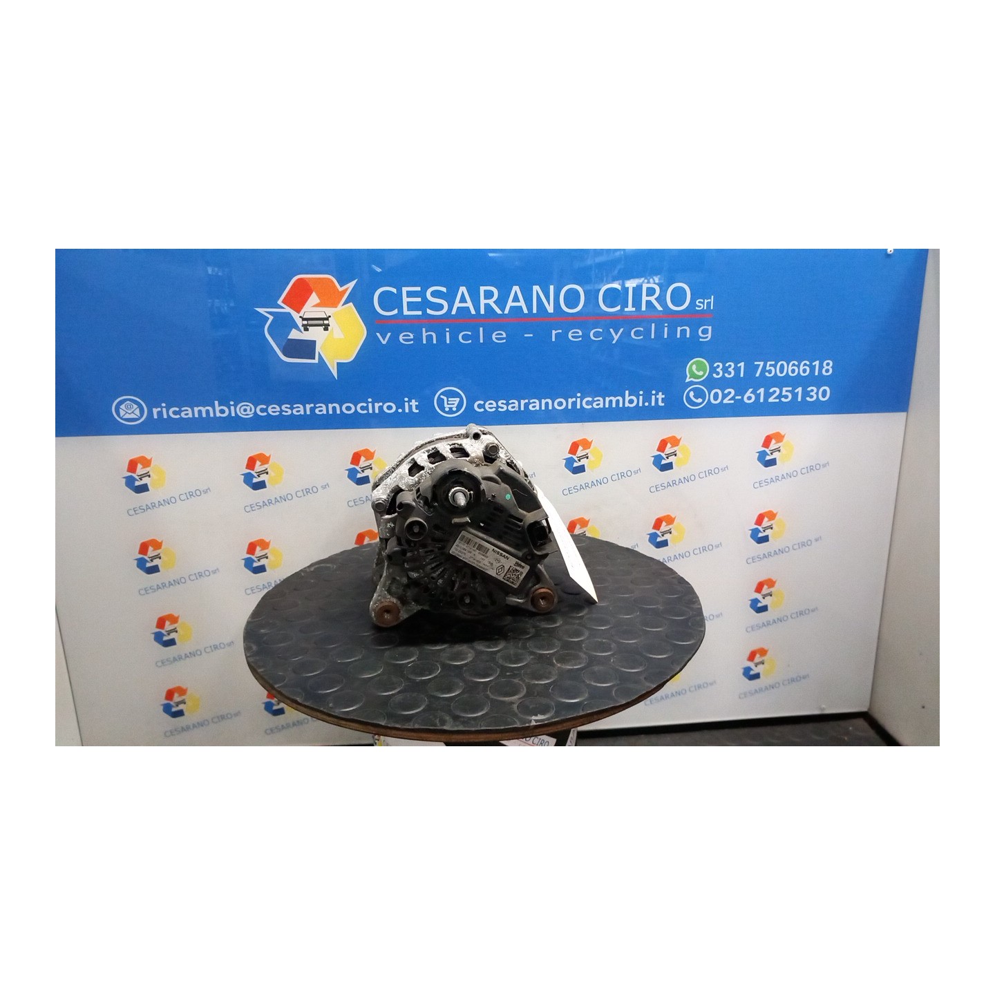 ALTERNATORE 039 RENAULT CLIO 4A SERIE (06/16-12/2019) K9KE6 231008918R