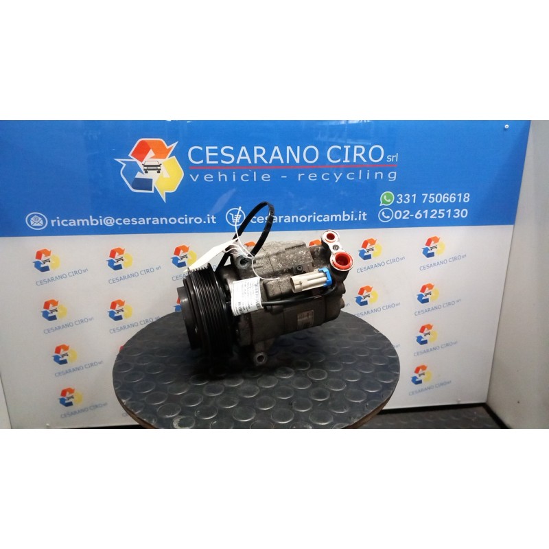 COMPRESSORE A/C C/PULEGGIA 075 CHEVROLET (DAEWOO) CRUZE (J305) (07/11-12/14) Z20D1 13339088